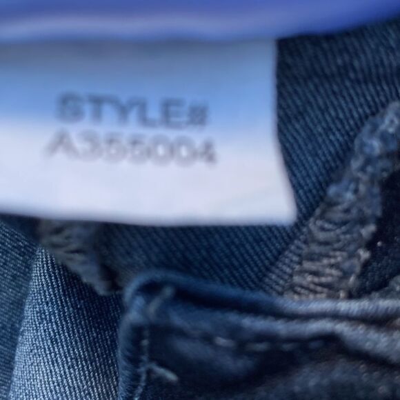 LAURI FELT STRAIGHT LEG SIZE S DARK WASH DYED TO MATCH THREAD - Picture 7 of 7